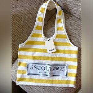 (NWT) Jacquemus Marcel Tote Bag